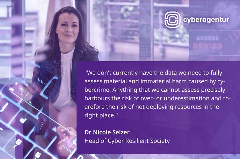 Dr Nicole Selzer, Head of the Cyberresilient Society Unit in the Cyberagentur's Secure Society Department.