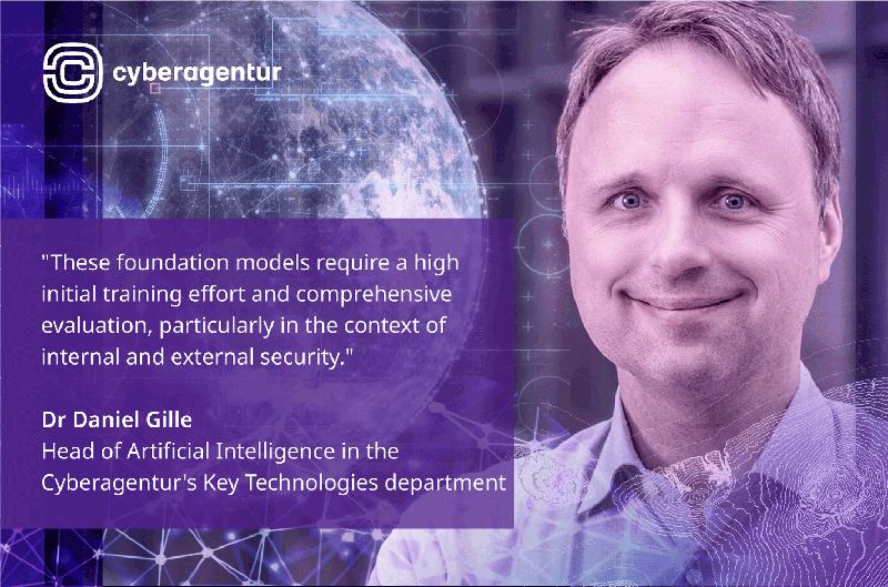 Dr Daniel Gille, Head of Artificial Intelligence and Key Technologies at Cyberagentur.