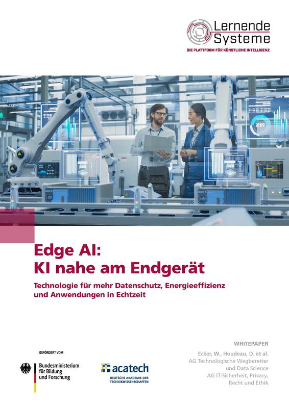 Edge AI:  KI nahe am Endgerät. Technologie für mehr Datenschutz, Energieeffizienz  und Anwendungen in Echtzeit