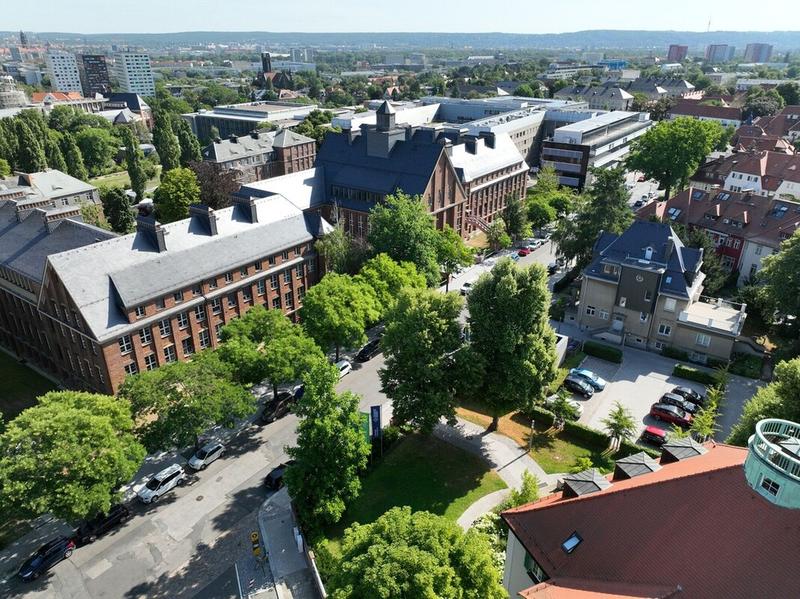 Campus der TU Dresden