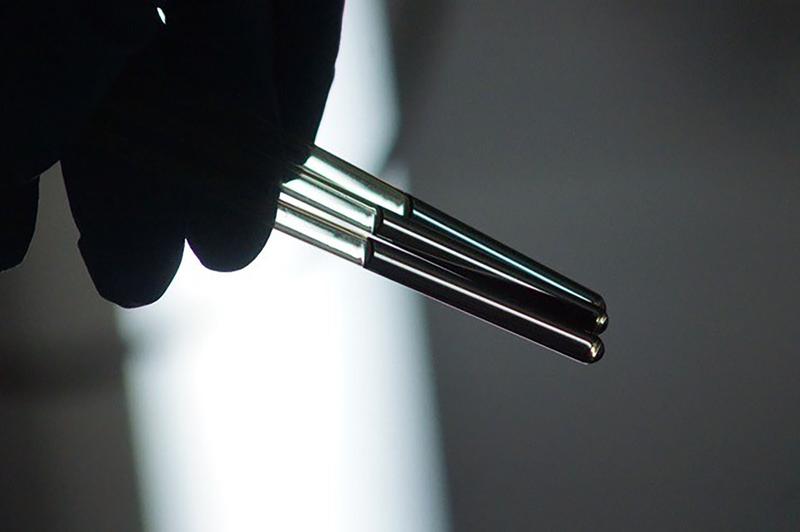 NMR tubes containing liquids