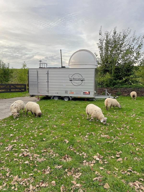 Das "Tiny Observatorium" sorgt überall für Furore.