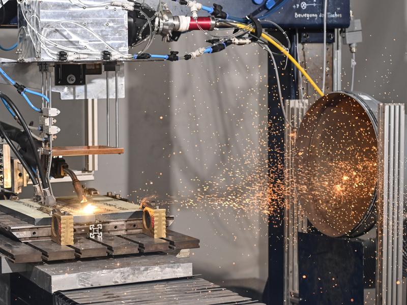  Laser beam welding processes can also be used to join steel with high plate thicknesses of up to 30 millimeters.