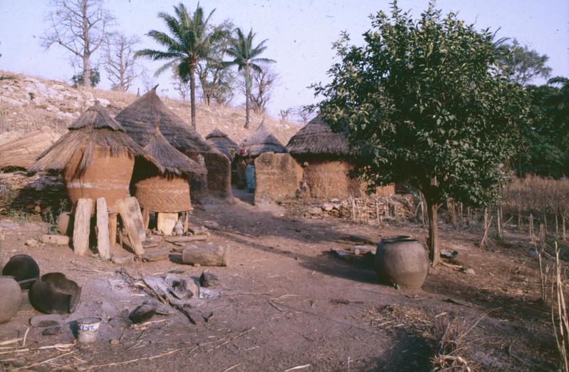 Kabyé homestead with granary.