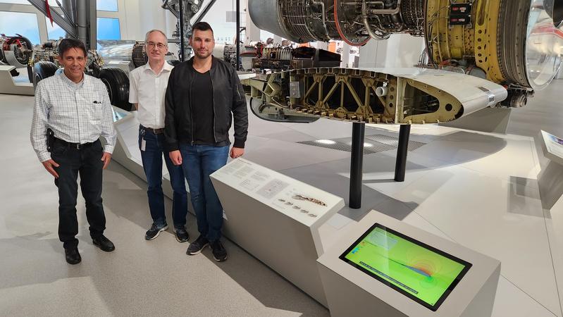 Zusammenarbeit zwischen Hochschule Coburg und Deutschen Museum München: Prof. Dr. Phillip Epple, Dr. Robert Kluge und Dr. Michael Steppert.