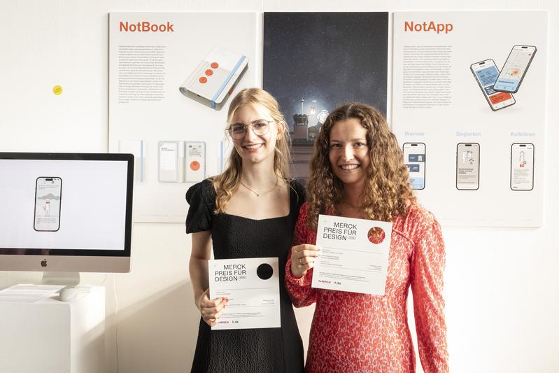 Preisträgerinnen Merck Preis für Design 2024: Emilia Funke und Lea Holaus