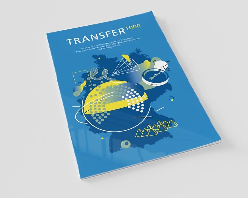 Die Studie »Transfer 1000 - Wissens- und Technologietransfer in Deutschland basiert auf einer quantitativen Befragung von 1.000 Wissenschaftlerinnen und Wissenschaftlern«.