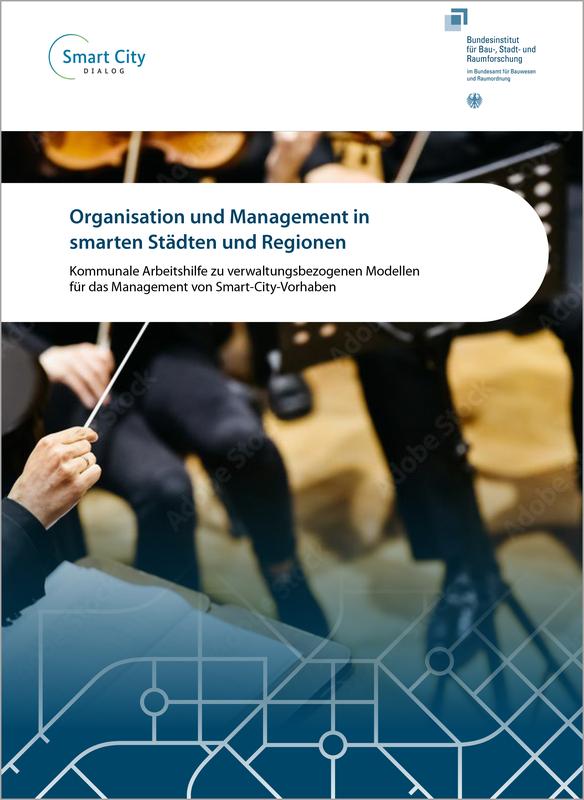 Cover: Organisation und Management in smarten Städten und Regionen