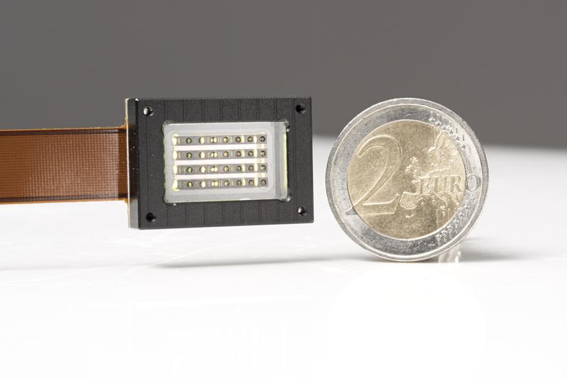 Transparentes OLED-Mikrodisplay-Bauelement