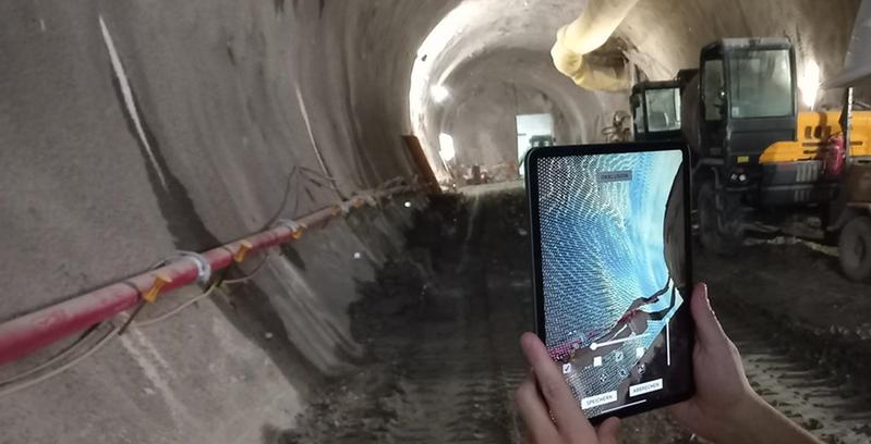 Projekt IMPACT-sXR: Tunnelbau