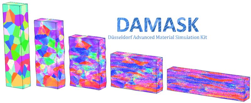 DAMASK 3.0 - Software zur Simulation von Kristallplastizität