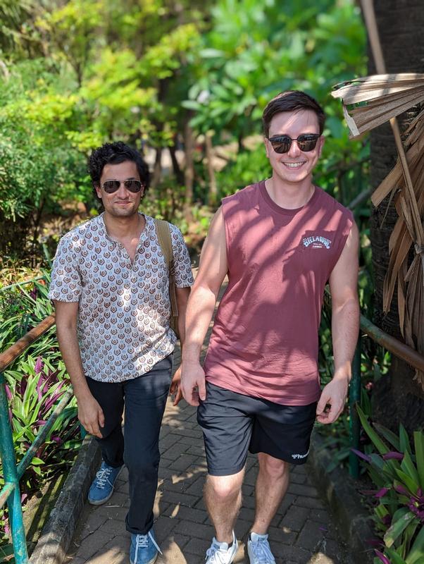 Raghav Vij (links) und Sebastian Schäfer.