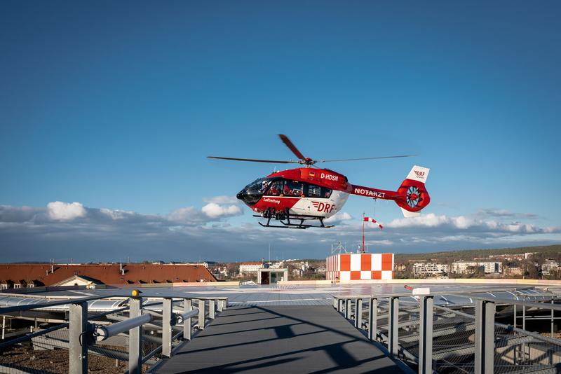 Helikopter Uniklinikum Dresden