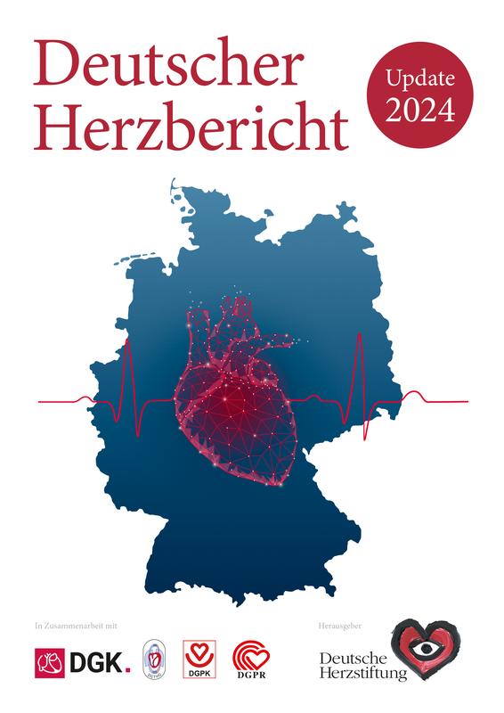 Cover Deutscher Herzbericht - Update 2024