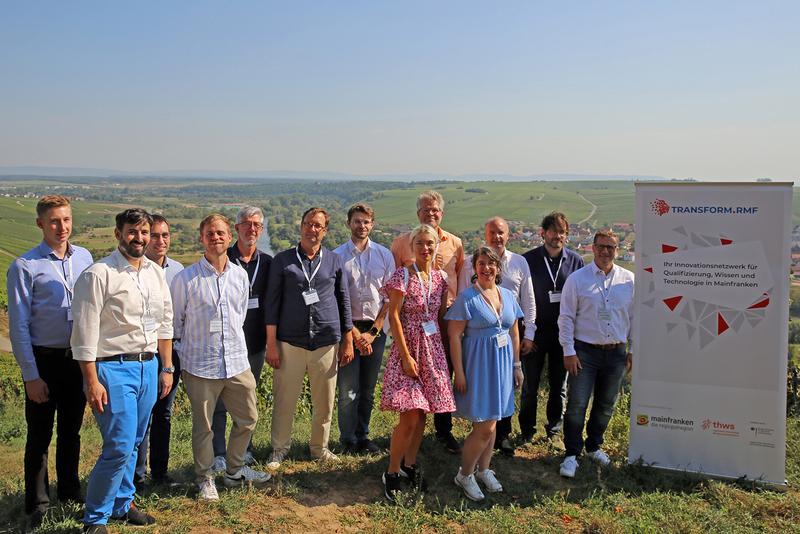Die Vortragenden und das Organisationsteam von THWS und Region Mainfranken GmbH 