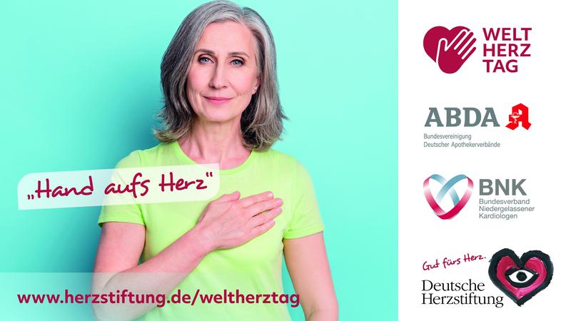 Was tun bei Herzinfarkt, Schlaganfall und Herzstillstand? Aktionen zum Weltherztag sensibilisieren für die Warnzeichen und richtiges Handeln bei schwerwiegenden Herz- und Gefäßereignissen.