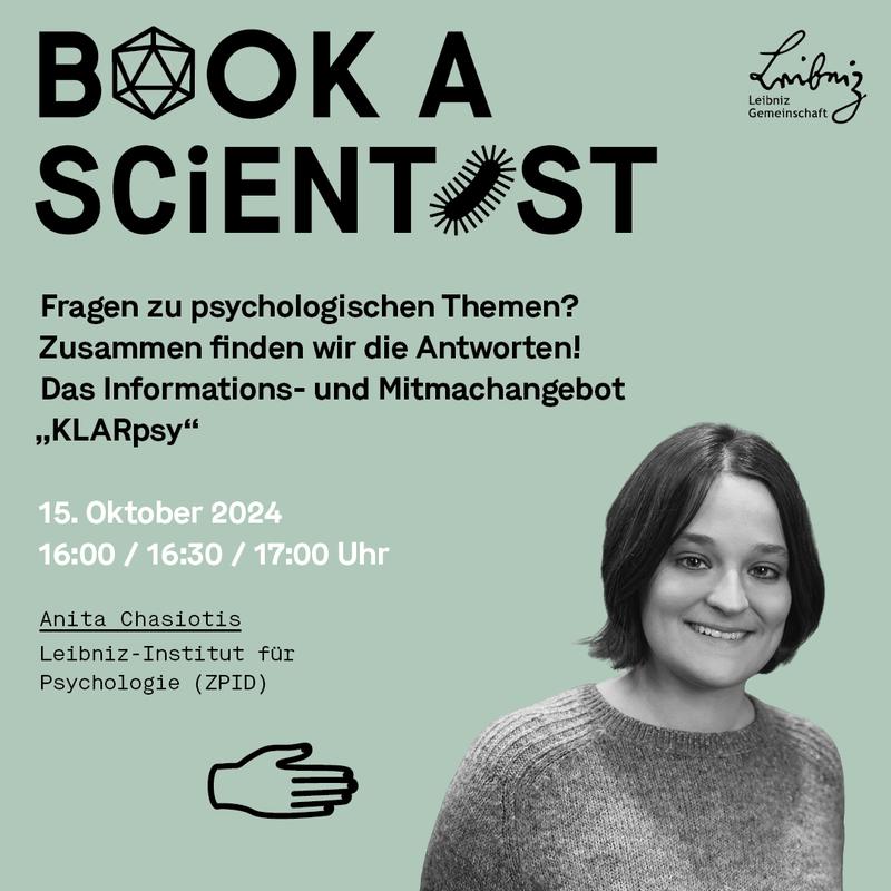 Anita Chasiotis vom Leibniz-Institut für Psychologie (ZPID)