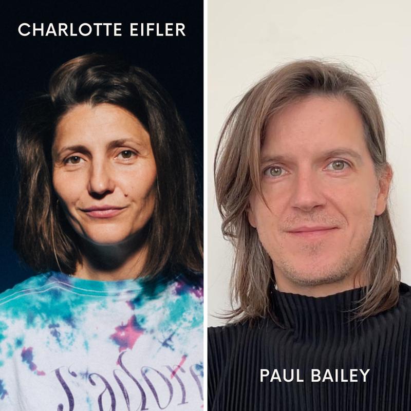 Charlotte Eifler, Professorin für Mixed Realities im Studiengang Medienkunst und Paul Bailey, Professor für Design in den Bereichen Visuelle Kommunikation und Forschung im Studiengang Kommunikationsdesign