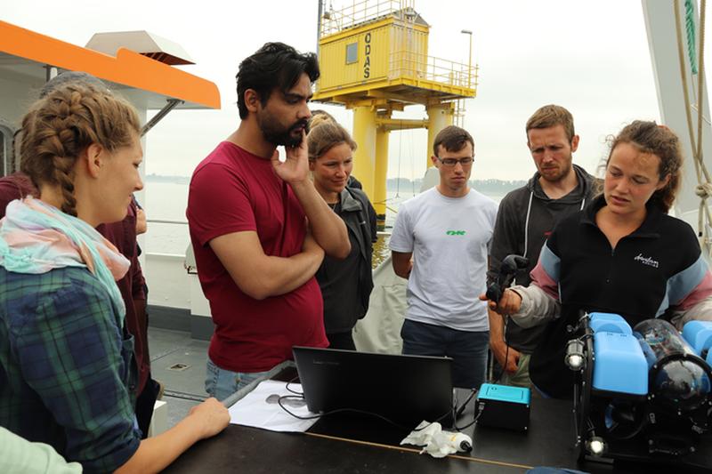 Der "Ocean Technology Campus Rostock" bietet Forschenden und Unternehmen der Meerestechnik optimale Bedingungen zum Testen ihrer Entwicklungen und zur Kooperation mit anderen.