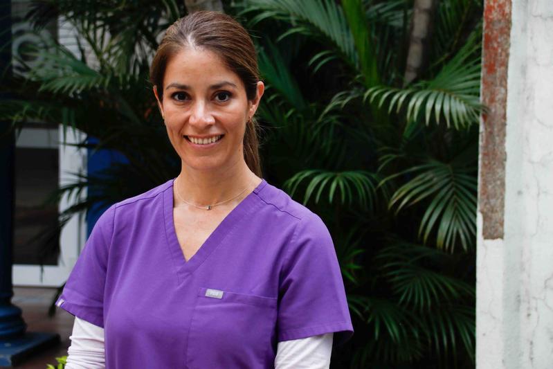 Dr. Ana Lucía Asturias: pediatric ophthalmologist, coordinator of the retinopathy of prematurity (ROP) program