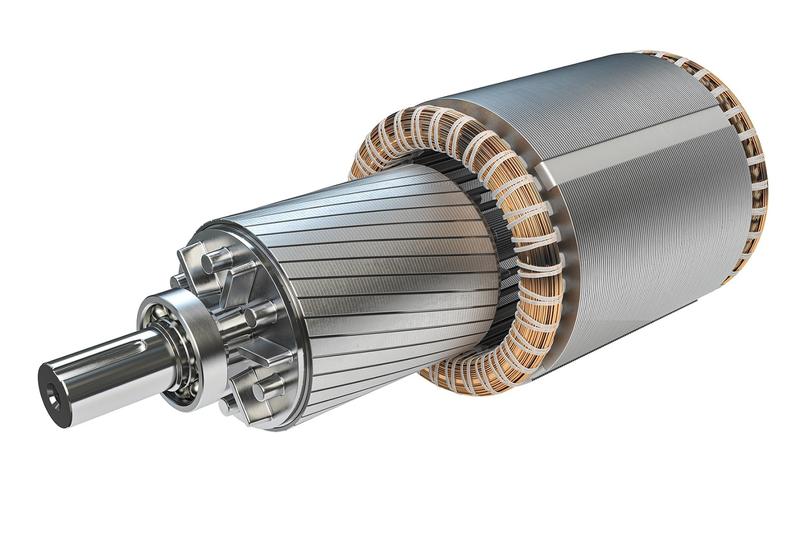 Rotor eines E-Motors. 