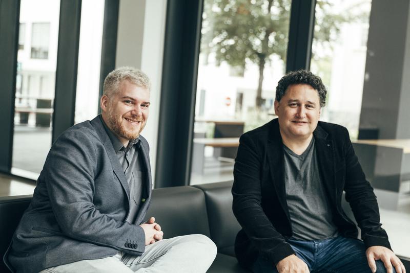 Political scientist Professor Oliver Hidalgo (right) and educational researcher Dr Hannes Birnkammerer are coordinating the new Europe-wide network.