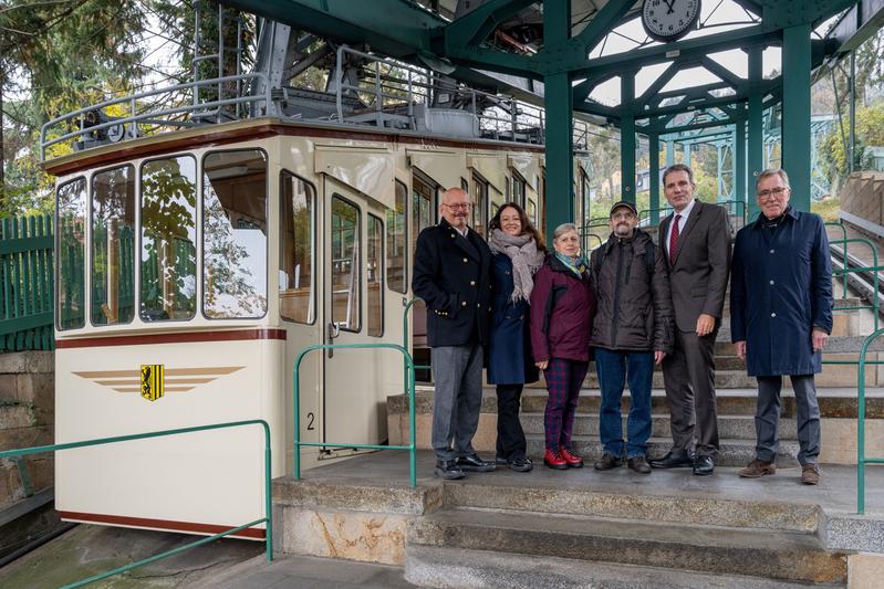 Vororttermin an der Dresdner Schwebebahn