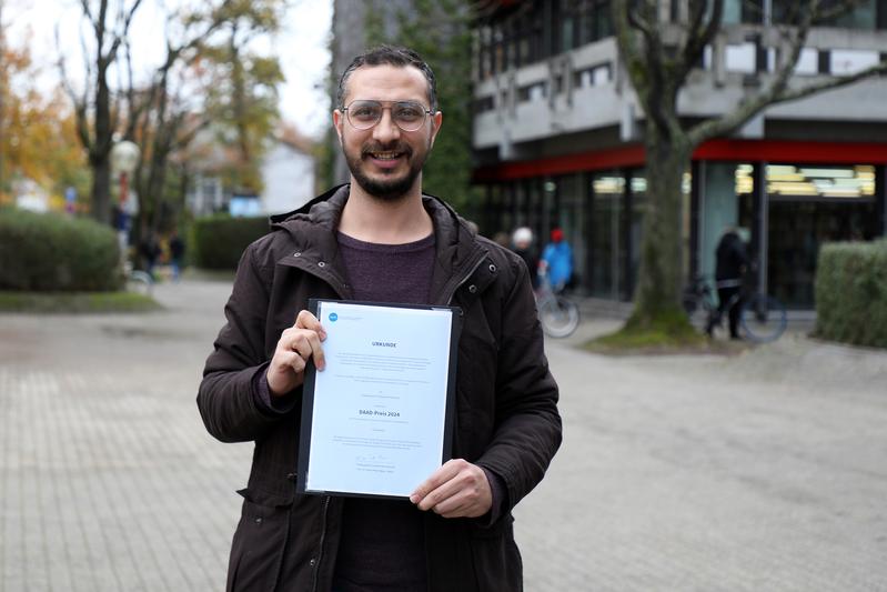 DAAD-Preisträger 2024: Ali Alhamwi.