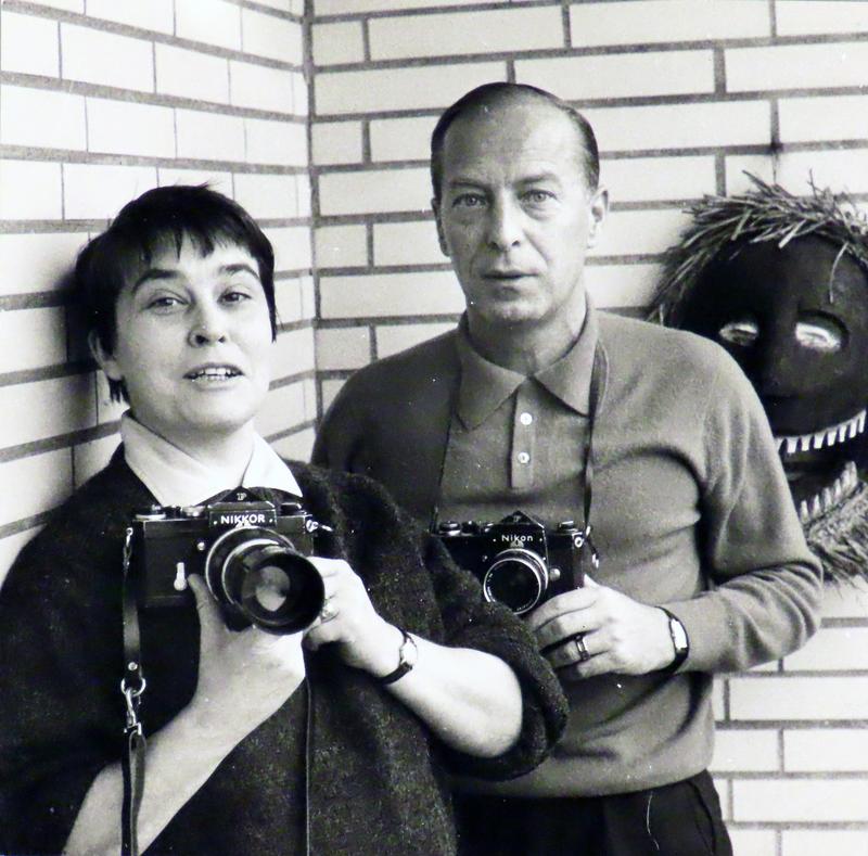 Marie-Claude Deffarge und Gordian Troeller, um 1965