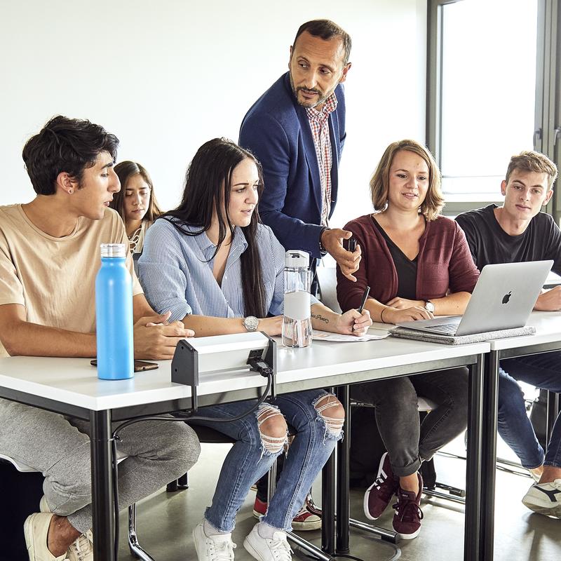 Studierende an der FH Bielefeld