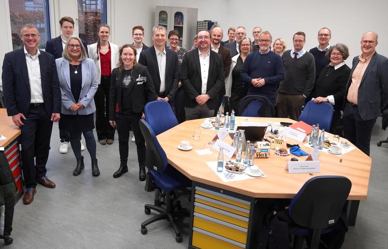 Volles Haus bei der Eröfffnung des MINT-Labors 