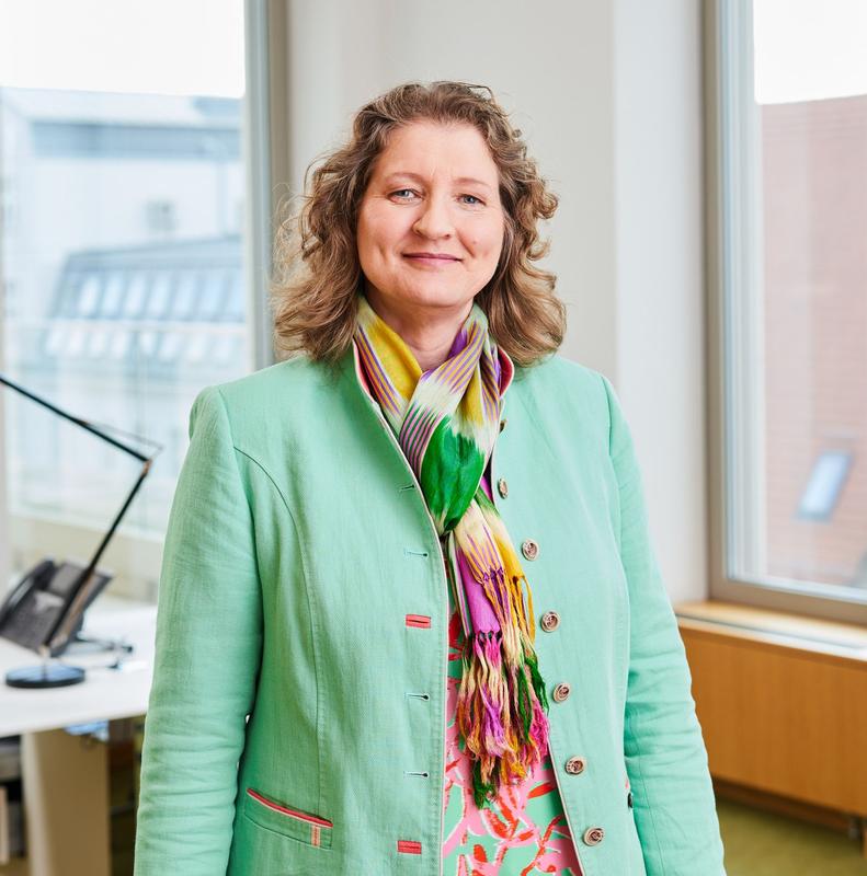 Dr. Edlyn Höller, stellvertretende Hauptgeschäftsführerin der Deutschen Gesetzlichen Unfallversicherung (DGUV)