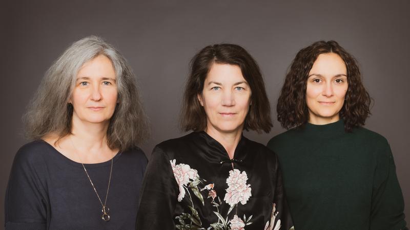 Kompetenzteam "Frühe Bildung". Prof.in Dr. Julia Lepperhoff, Dr. Lena Corell, Selina Chwoika (v.l.n.r.)