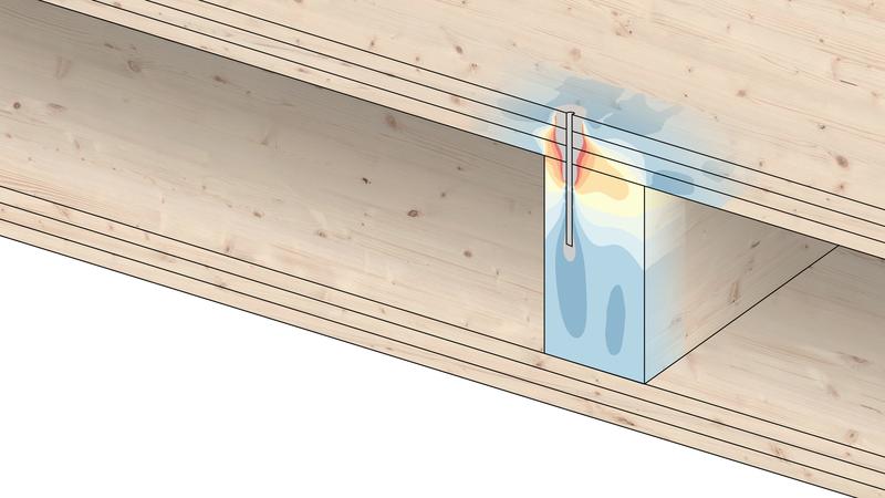 View a detailed simulation in a “UniversalTimberSlab”.