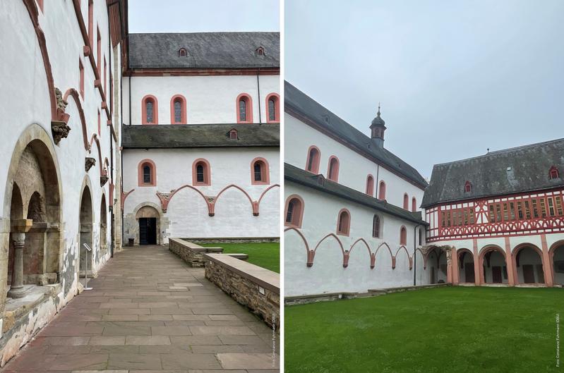 Detektivarbeit: Die Stiftung Kloster Eberbach erforscht Mauerwerksschäden, gefördert von der Deutschen Bundesstiftung Umwelt (DBU).