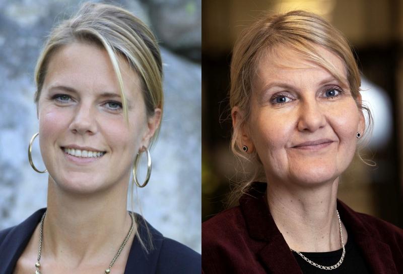 Jenny Nyberg and Maria Åberg