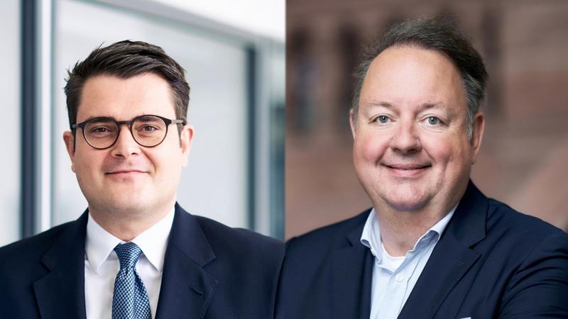 v.l.n.r.: Tobias Dauth, Rektor der HHL, und Jürgen Meffert, Vorsitzender des Aufsichtsrats der HHL