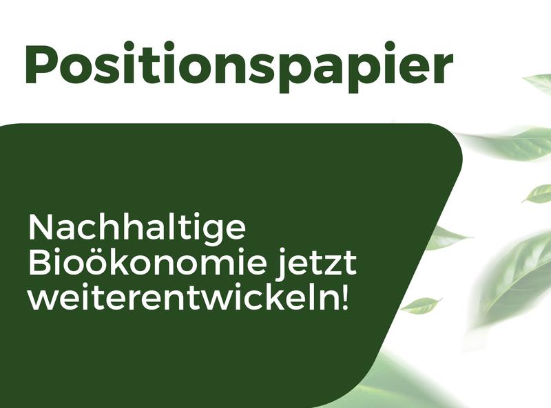 In einem Acht-Punkte-Papier fordern führende Expert:innen von der Politik eine entschlossene Förderung der Bioökonomie, um Deutschland als Wirtschaftsstandort zu stärken und globale Herausforderungen anzugehen 