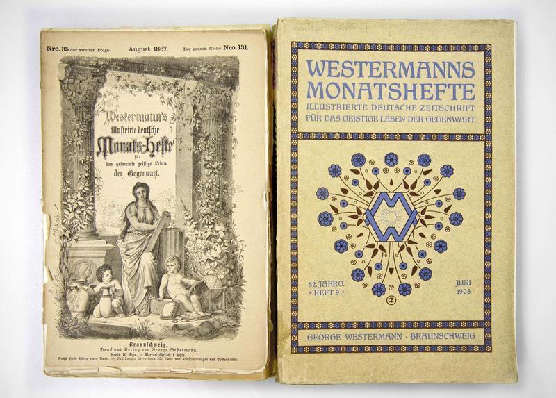 Aus dem Redaktionsarchivs der Zeitschrift „Westermanns Monatshefte“. Ausgaben von 1867 und 1908 