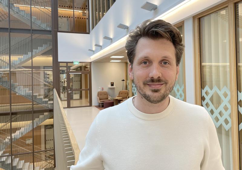 Bastien Queste, oceanographer at the University of Gothenburg. 