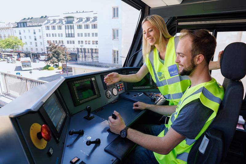 Bahntechnologiestudierende der FH St. Pölten