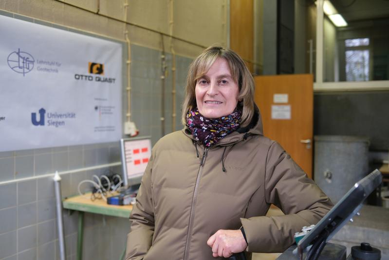 Prof. Dr.-Ing. Kerstin Lesny ist Inhaberin des Siegener Lehrstuhls für Geotechnik.