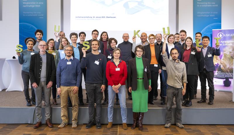 Das Projektkonsortium von SUSKULT 2.0 beim Kick-off in Oberhausen