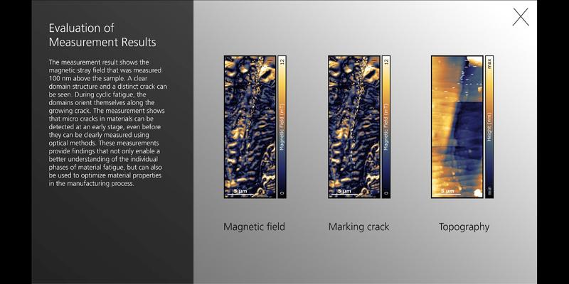 The evaluation of the measurement results provides important information about the benefits and advantages of quantum sensors in industrial applications. 