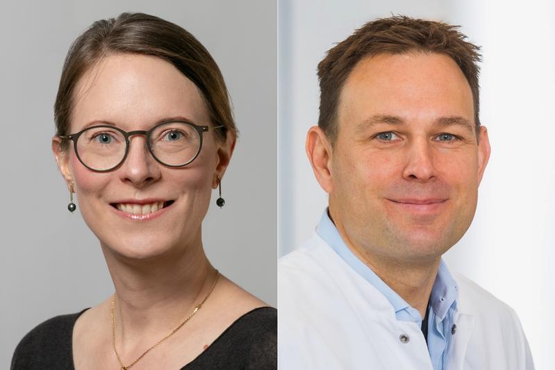 Dr. Nina Rosa Neuendorff und Privatdozent Dr. Valentin Goede