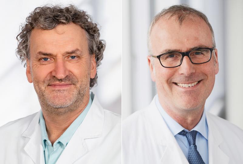 Professor Markus Gosch (links) und Professor Clemens Becker