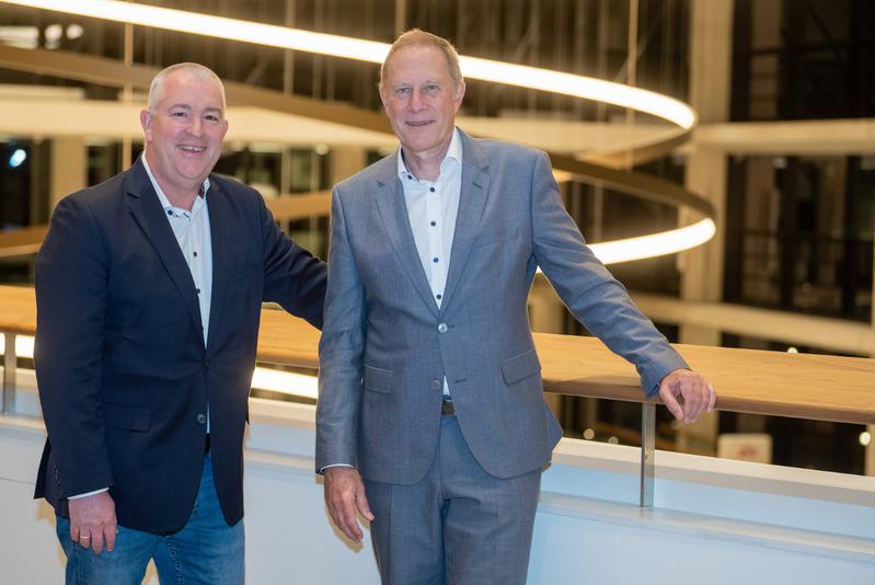 Kongresspräsidenten Prof. Christian Waydhas und Bernhard Gliwitzky