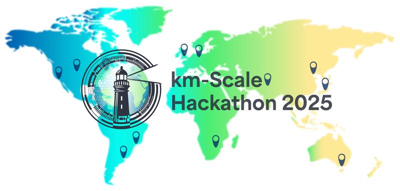 Logo des WCRP Global Km-Scale Hackathon