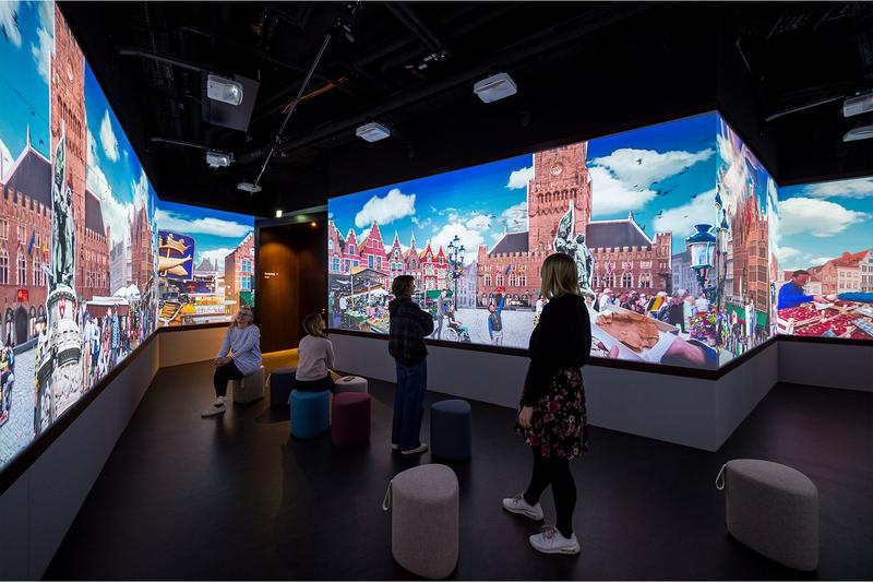 In der immersiven 360°-Videoinstallation des "Epilog" verschmelzen Geschichte und Gegenwart miteinander.