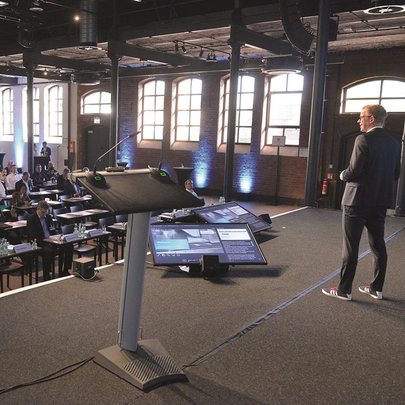 Dr. Dennis Haasler opened the 8th UKP Workshop of the Fraunhofer ILT at DAS LIEBIG in Aachen.